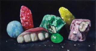 "sucx candy store", Öl/ Leinwand, 46x86cm, 1700€
